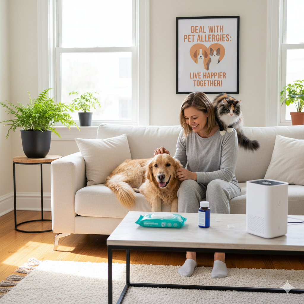 Deal with Pet Allergies as a Pet Owner